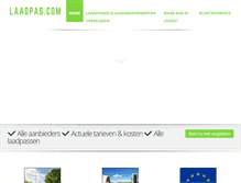 Tablet Screenshot of laadpas.com